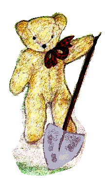 Ted digging