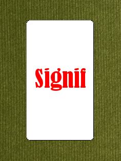 Illustration of Single Card Reading
